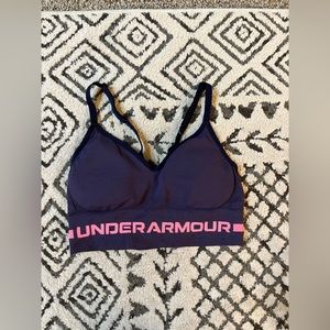 Women's UA Seamless Longline Sports Bra